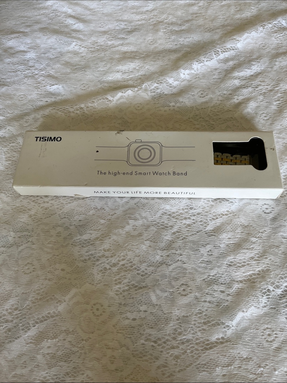 TISIMO Gold Link Smart Watch Band